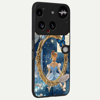  Midnight Queen back cover For Nothing Phone 3 slim fit glass case with vibrant aesthetic design