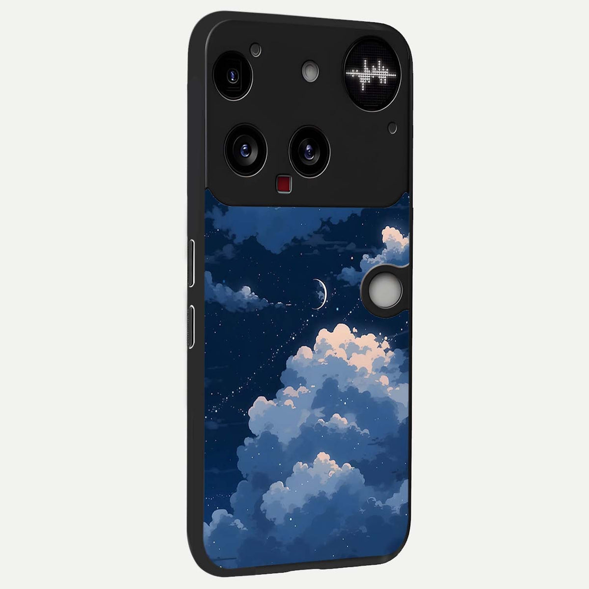  Moon Dream Haze back cover For Nothing Phone 3 slim fit glass case with vibrant aesthetic design