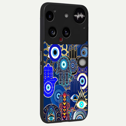  Mystic Palm Guard back cover For Nothing Phone 3 slim fit glass case with vibrant aesthetic design