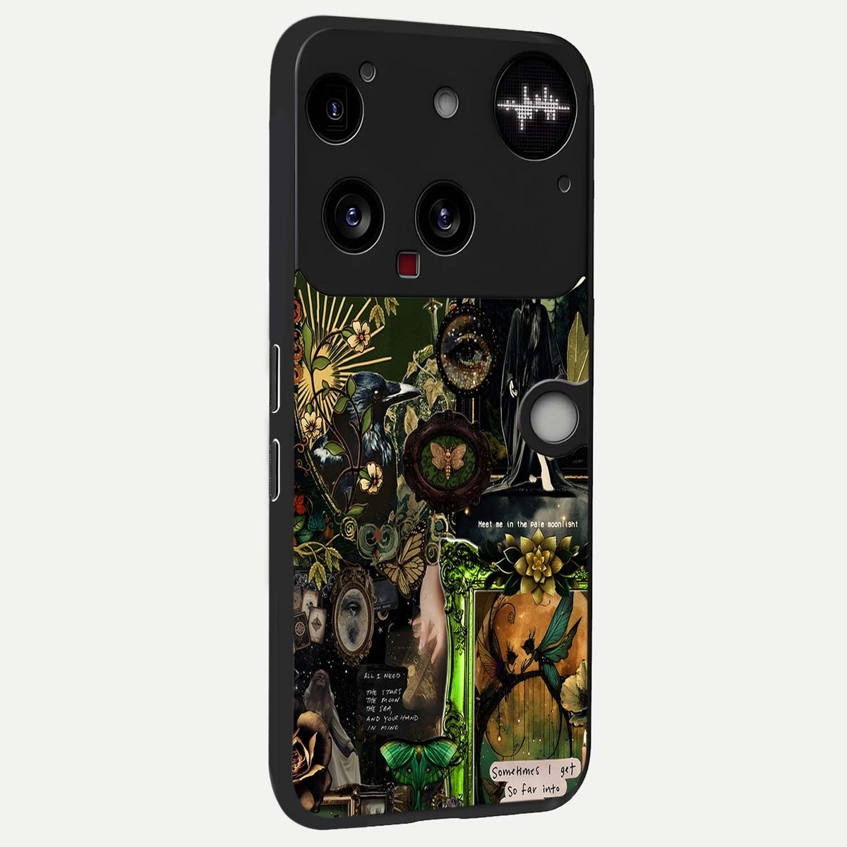  Mystic Woods Secret back cover For Nothing Phone 3 slim fit glass case with vibrant aesthetic design