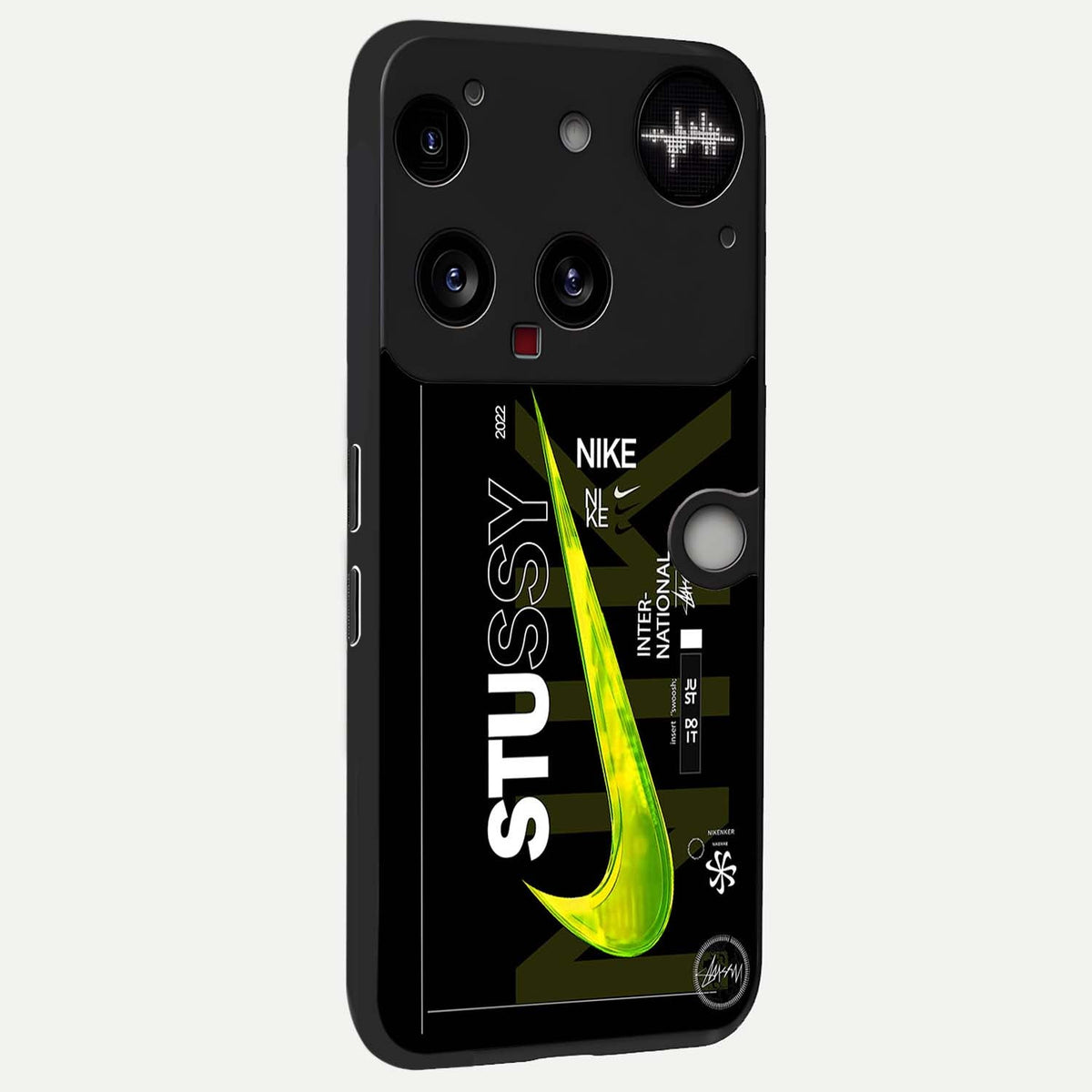  Neon Street Edition back cover For Nothing Phone 3 slim fit glass case with vibrant aesthetic design