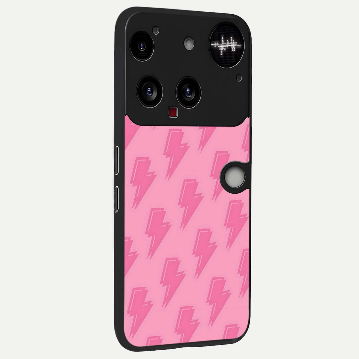  Pink Moo Magic back cover For Nothing Phone 3 slim fit glass case with vibrant aesthetic design