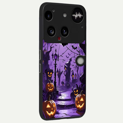  Pumpkin Patch Halloween back cover For Nothing Phone 3 slim fit glass case with vibrant aesthetic design