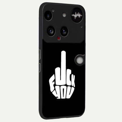  Rebel Mode On back cover For Nothing Phone 3 slim fit glass case with vibrant aesthetic design
