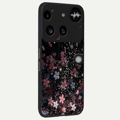  Starlit Flower Dreams back cover For Nothing Phone 3 slim fit glass case with vibrant aesthetic design
