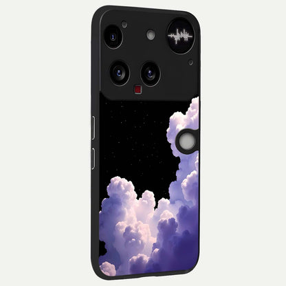  Starlit Night Whispers back cover For Nothing Phone 3 slim fit glass case with vibrant aesthetic design