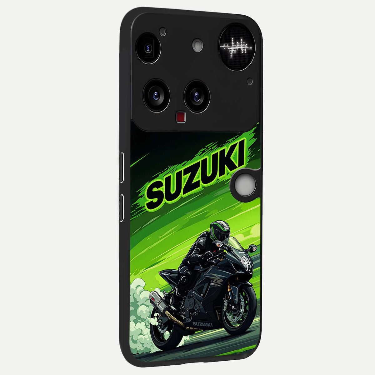  Suzuki Speed Beast back cover For Nothing Phone 3 slim fit glass case with vibrant aesthetic design