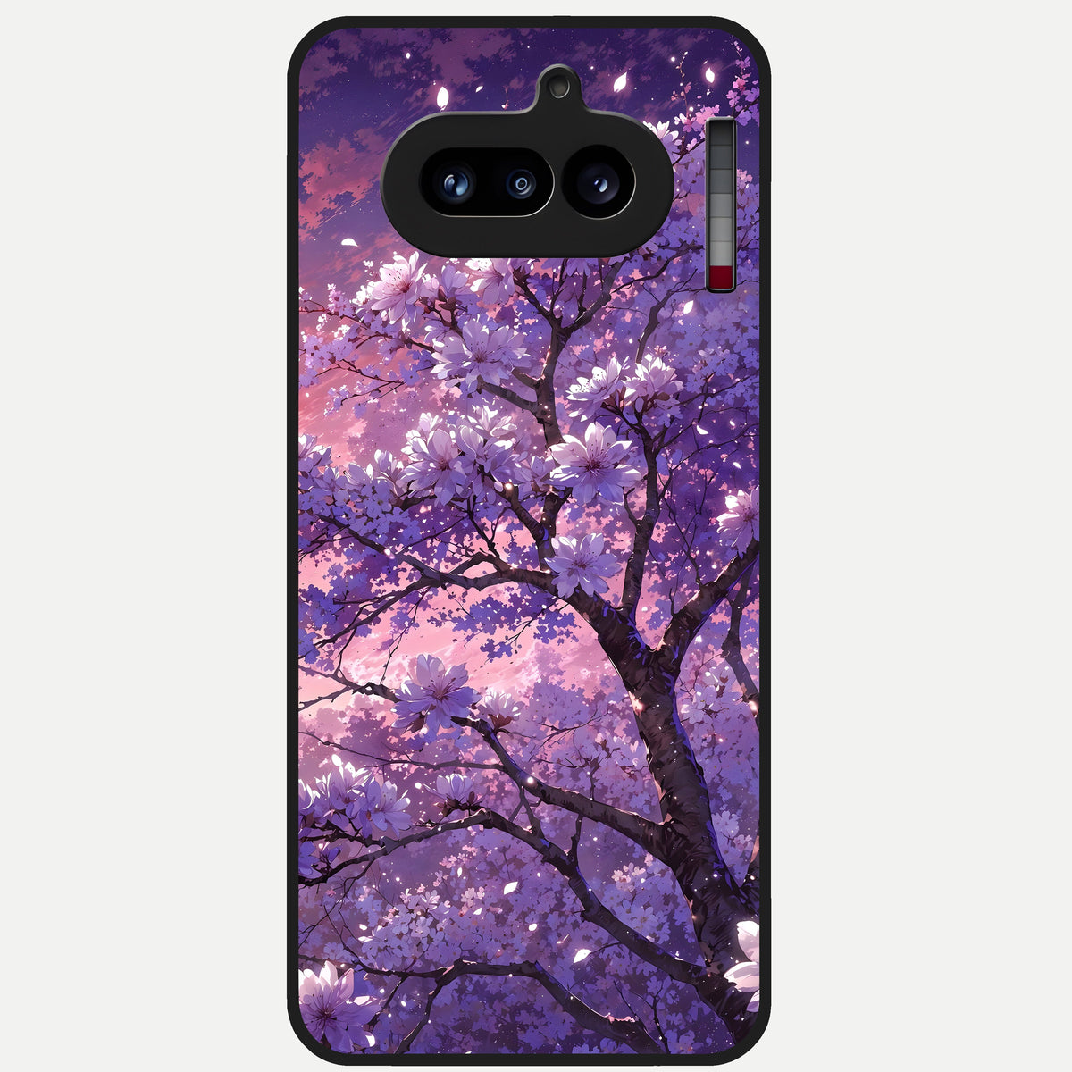  Blossom Tree Glass Case For Nothing Phone 4A back cover – full design glossy printed glass finish