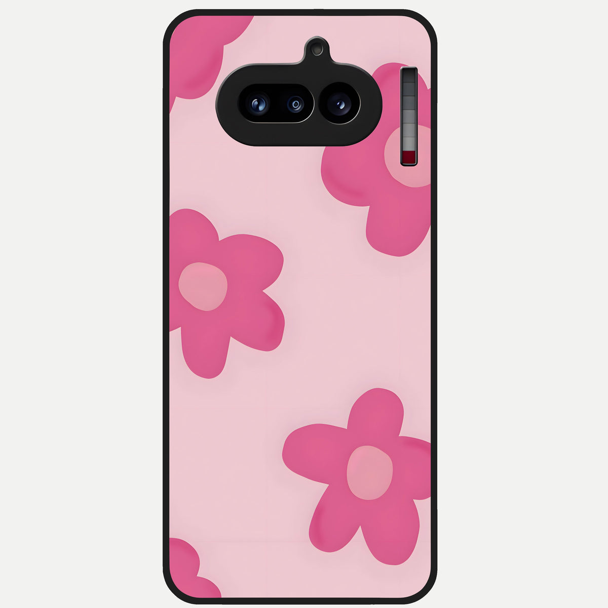  Candy Bloom Dreams Glass Case For Nothing Phone 4A back cover – full design glossy printed glass finish