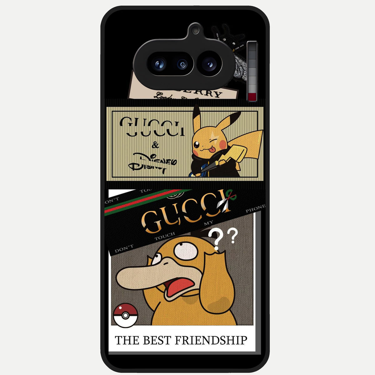  Cartoon Brand Play Mashup Glass Case For Nothing Phone 4A back cover – full design glossy printed glass finish