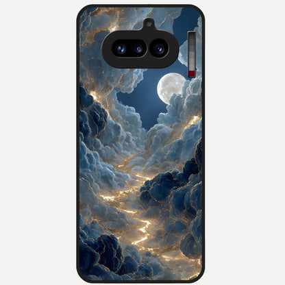  Celestial Cloud Road Glass Case For Nothing Phone 4A back cover – full design glossy printed glass finish