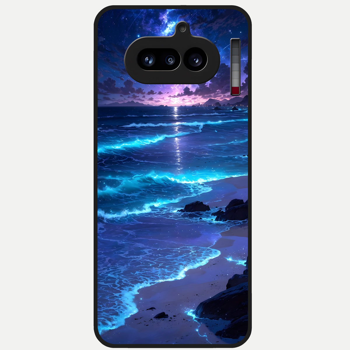  Classic Damn Look Glass Case For Nothing Phone 4A back cover – full design glossy printed glass finish