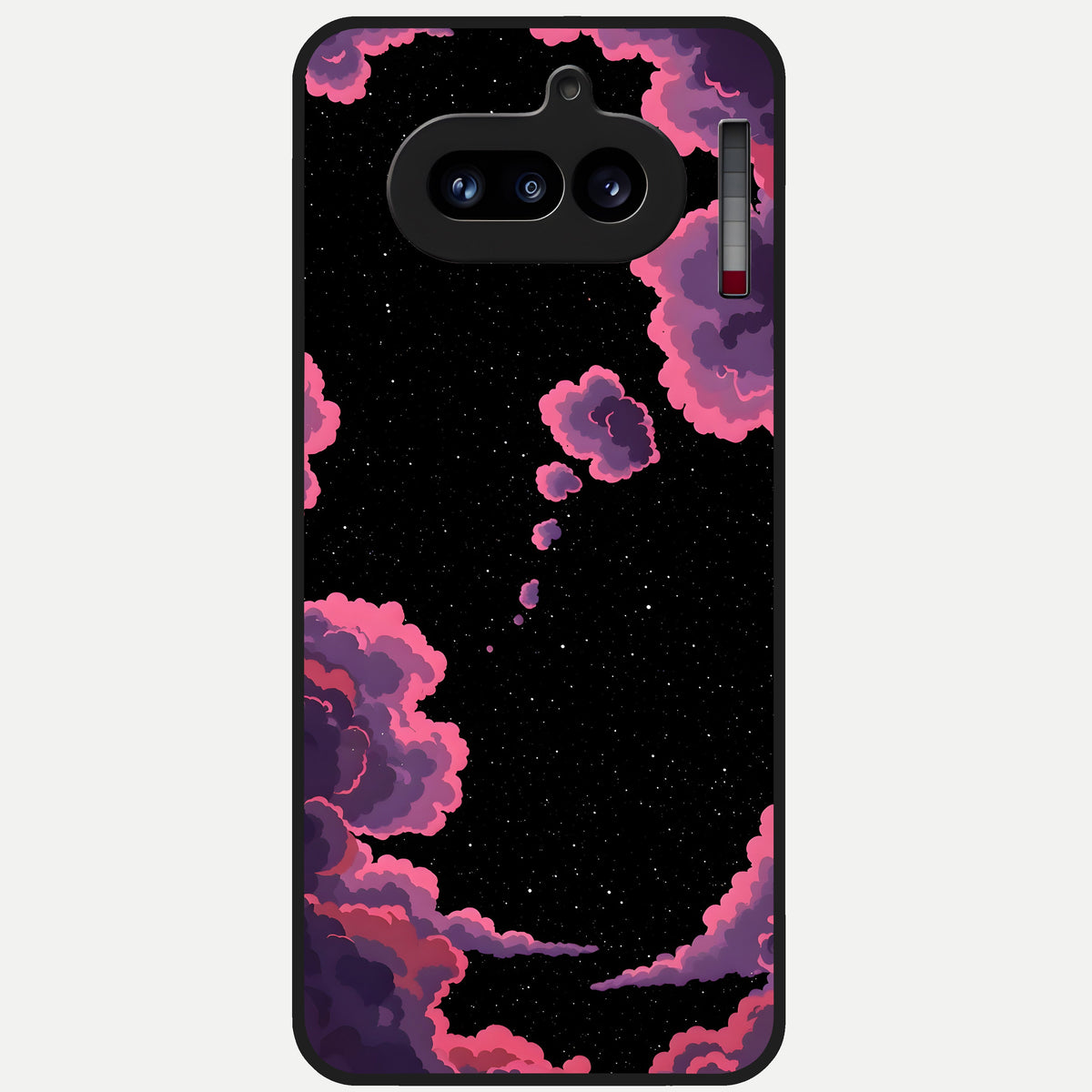  Cosmic Cloud Journey Glass Case For Nothing Phone 4A back cover – full design glossy printed glass finish