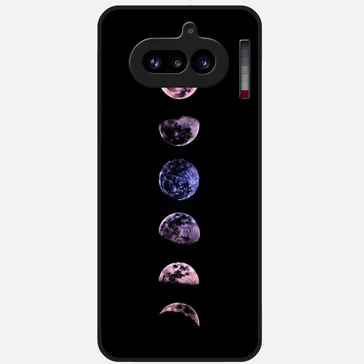  Crimson All Planets Glass Case For Nothing Phone 4A back cover – full design glossy printed glass finish