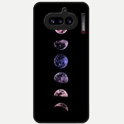  Crimson All Planets Glass Case For Nothing Phone 4A back cover – full design glossy printed glass finish