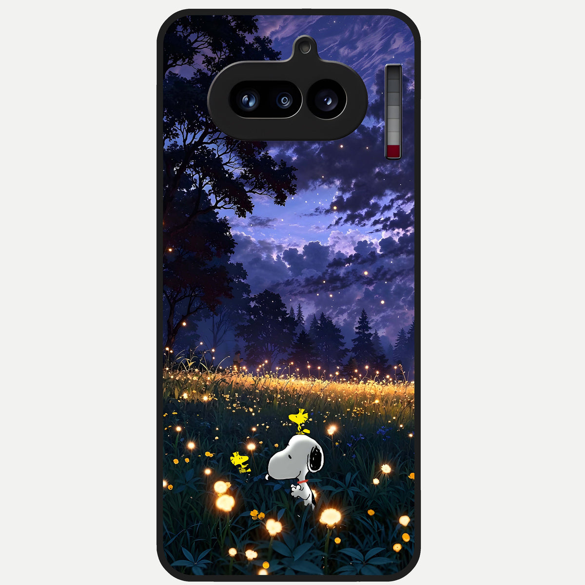  Firefly Meadow Magic Glass Case For Nothing Phone 4A back cover – full design glossy printed glass finish