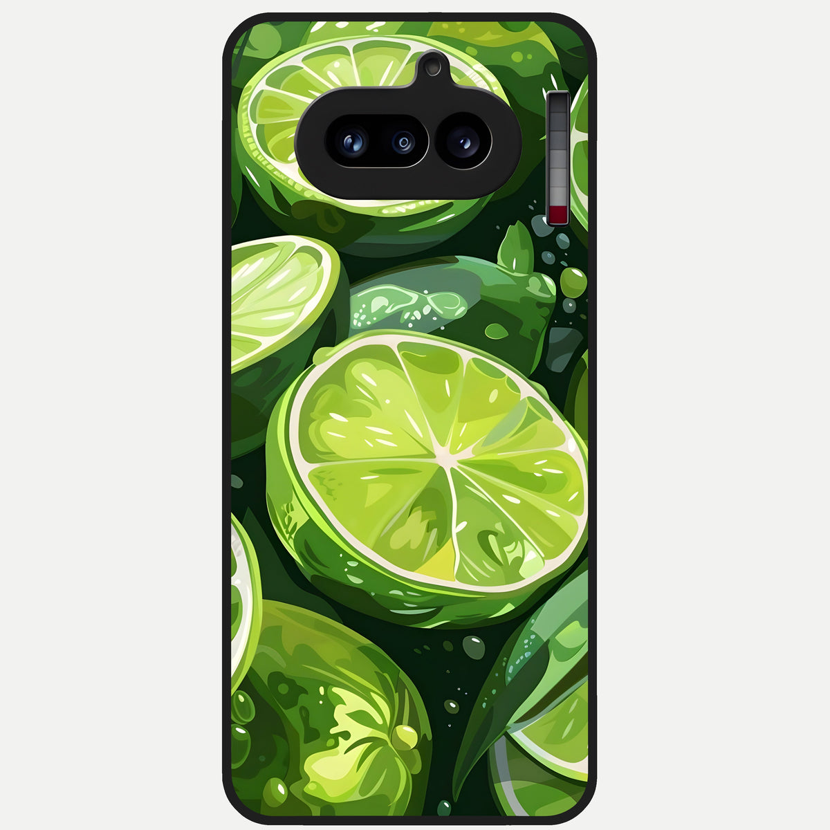 Green Kawasaki Glass Case For Nothing Phone 4A back cover – full design glossy printed glass finish