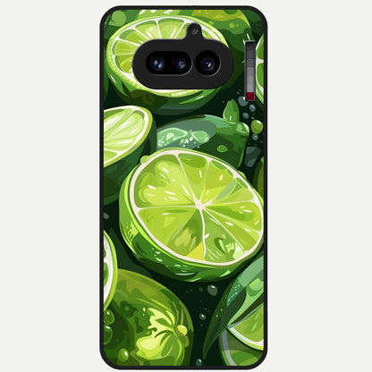  Green Kawasaki Glass Case For Nothing Phone 4A back cover – full design glossy printed glass finish