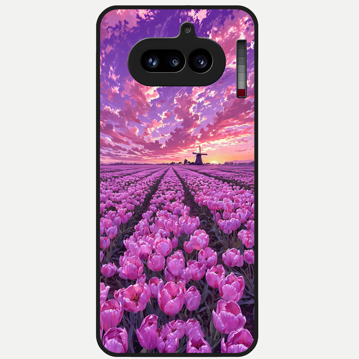  Lavender Dream Skies Glass Case For Nothing Phone 4A back cover – full design glossy printed glass finish