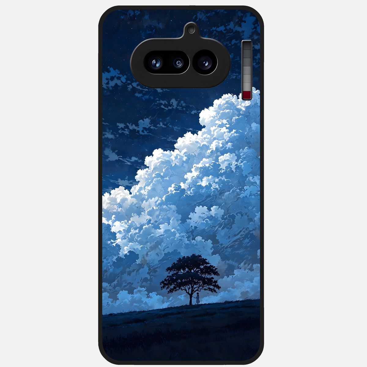  Midnight Sky Serenity Glass Case For Nothing Phone 4A back cover – full design glossy printed glass finish