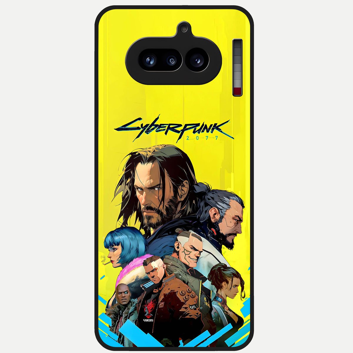  Neon Rebel Genesis Glass Case For Nothing Phone 4A back cover – full design glossy printed glass finish
