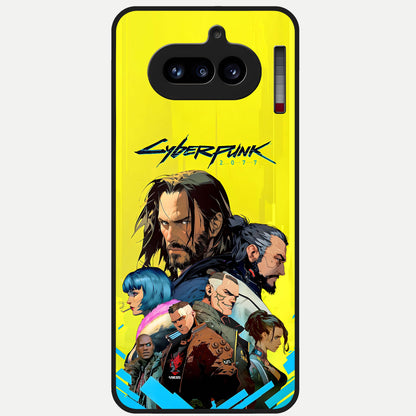  Neon Rebel Genesis Glass Case For Nothing Phone 4A back cover – full design glossy printed glass finish