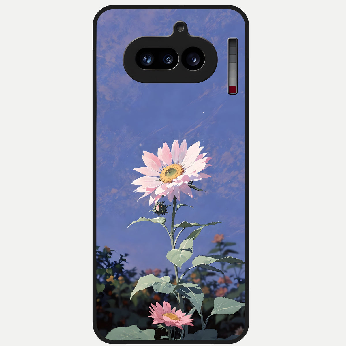  Pink Power Sparks Glass Case For Nothing Phone 4A back cover – full design glossy printed glass finish
