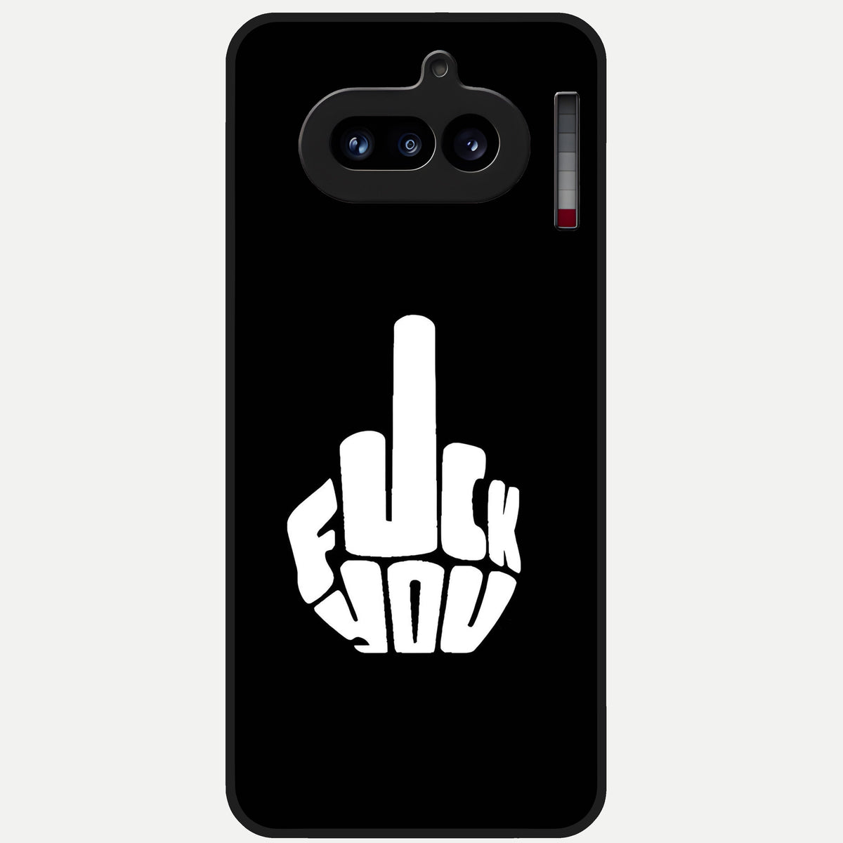  Rebel Mode On Glass Case For Nothing Phone 4A back cover – full design glossy printed glass finish