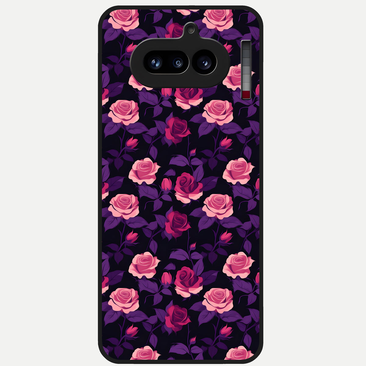  Rose Garden Twilight Glass Case For Nothing Phone 4A back cover – full design glossy printed glass finish