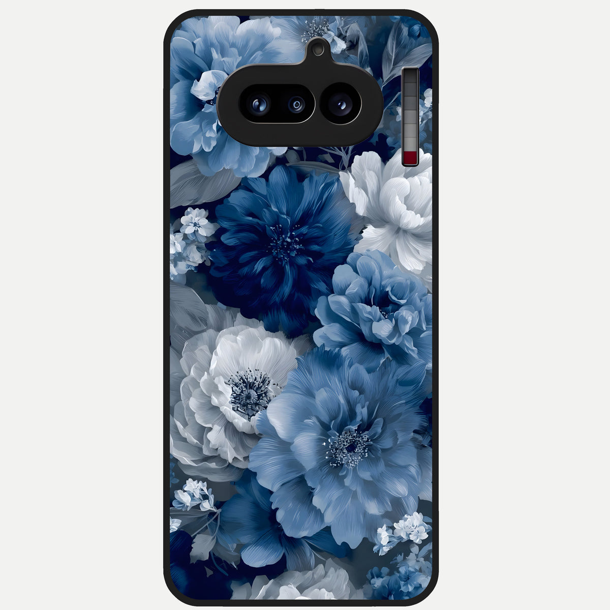  Royal Bloom Garden Glass Case For Nothing Phone 4A back cover – full design glossy printed glass finish