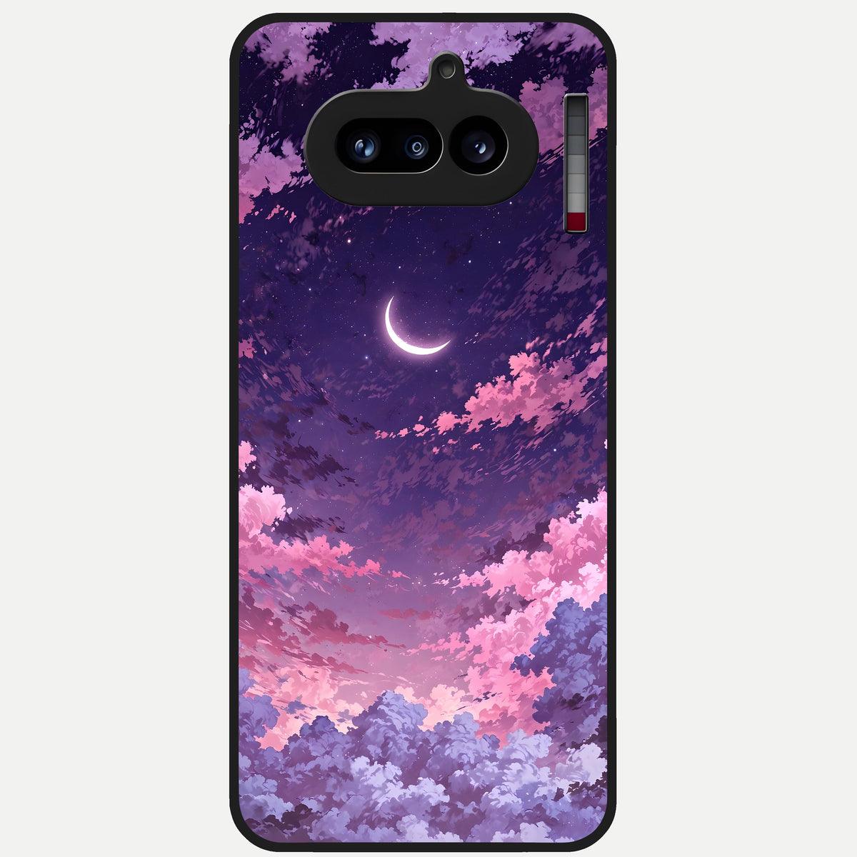  Sky Drift Clouds Glass Case For Nothing Phone 4A back cover – full design glossy printed glass finish