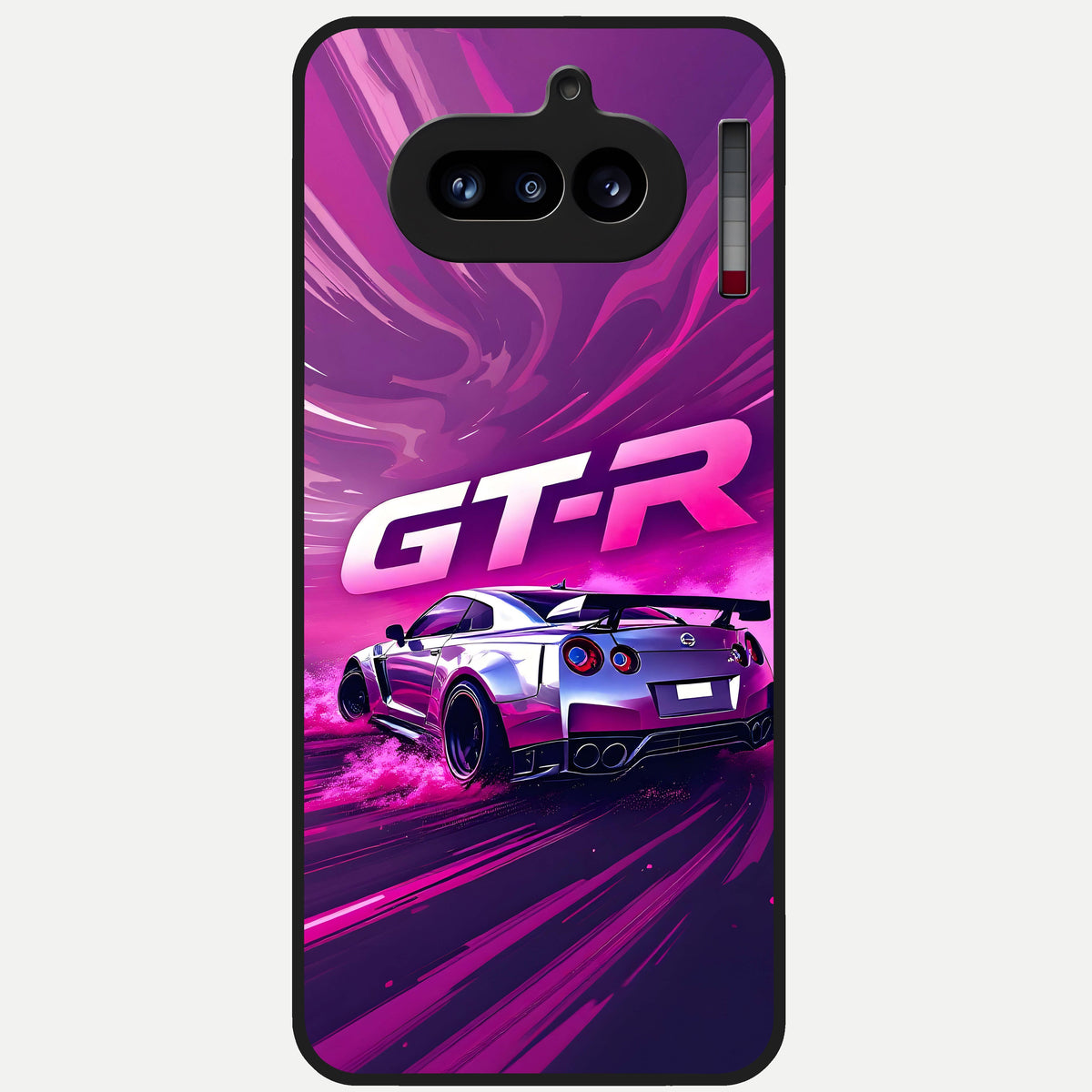  Speed Drift Legend Glass Case For Nothing Phone 4A back cover – full design glossy printed glass finish