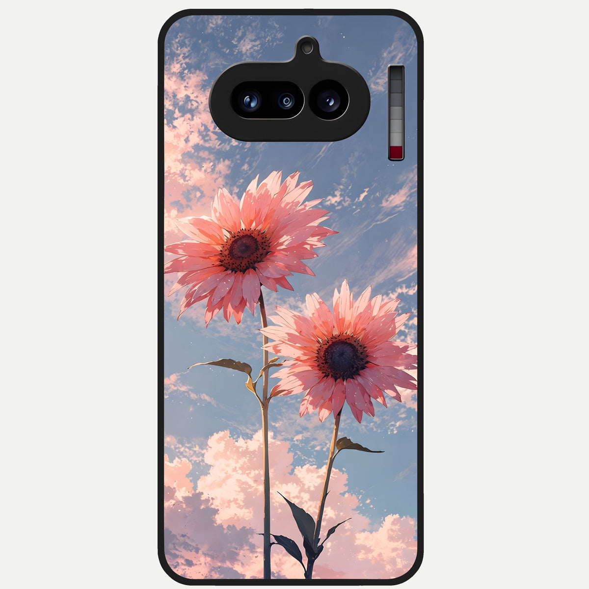  Sun Moon Balance Glass Case For Nothing Phone 4A back cover – full design glossy printed glass finish