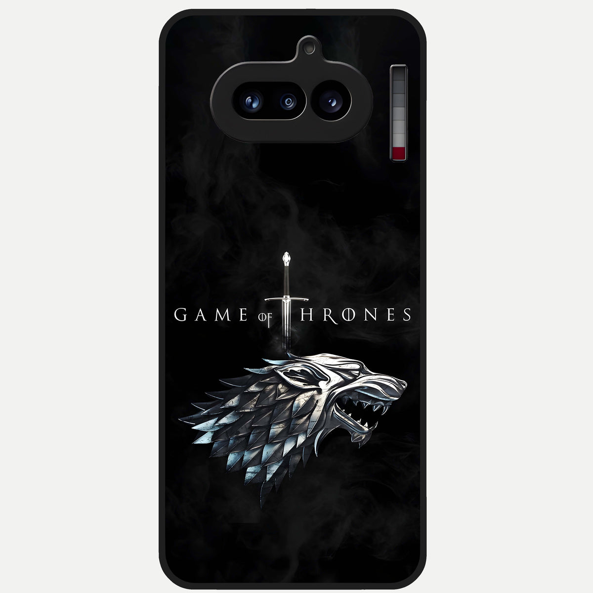  Throne Wolf Legacy Glass Case For Nothing Phone 4A back cover – full design glossy printed glass finish