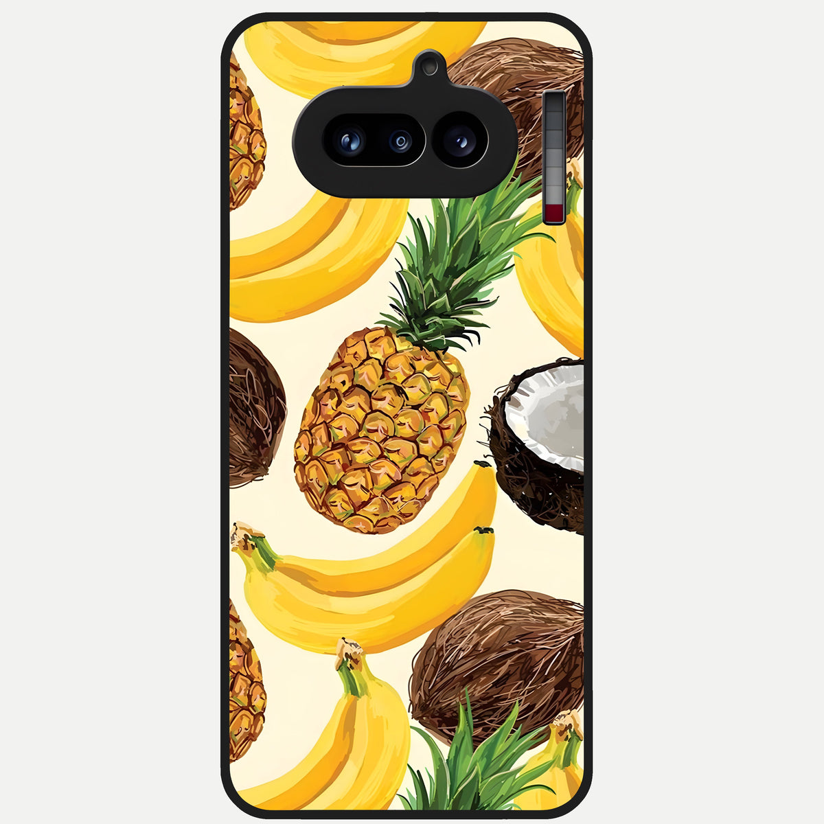  Tropical Fruit Mood Glass Case For Nothing Phone 4A back cover – full design glossy printed glass finish