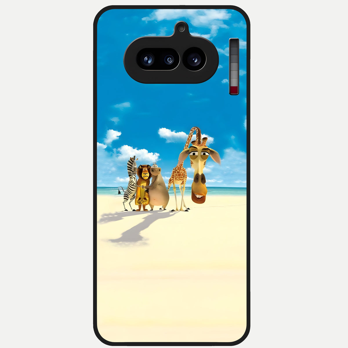  Tropical Fun Squad Glass Case For Nothing Phone 4A back cover – full design glossy printed glass finish