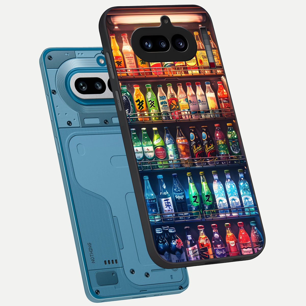  Colorfull Tree phone case For Nothing Phone 4A showing premium glass back cover with detailed artwork