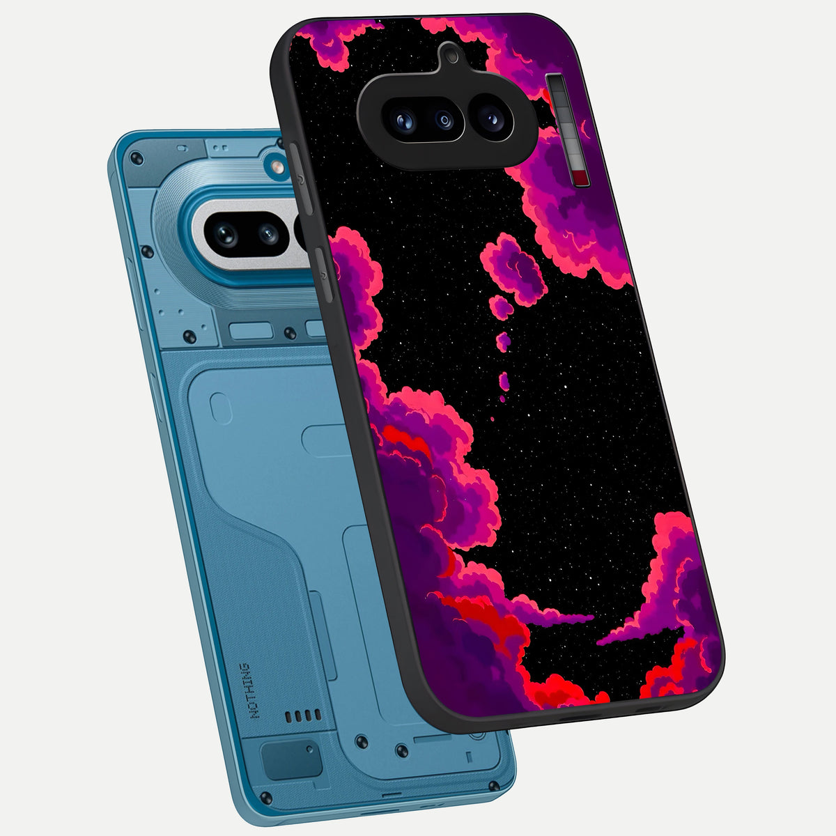  Galaxy Dream Frame phone case For Nothing Phone 4A showing premium glass back cover with detailed artwork