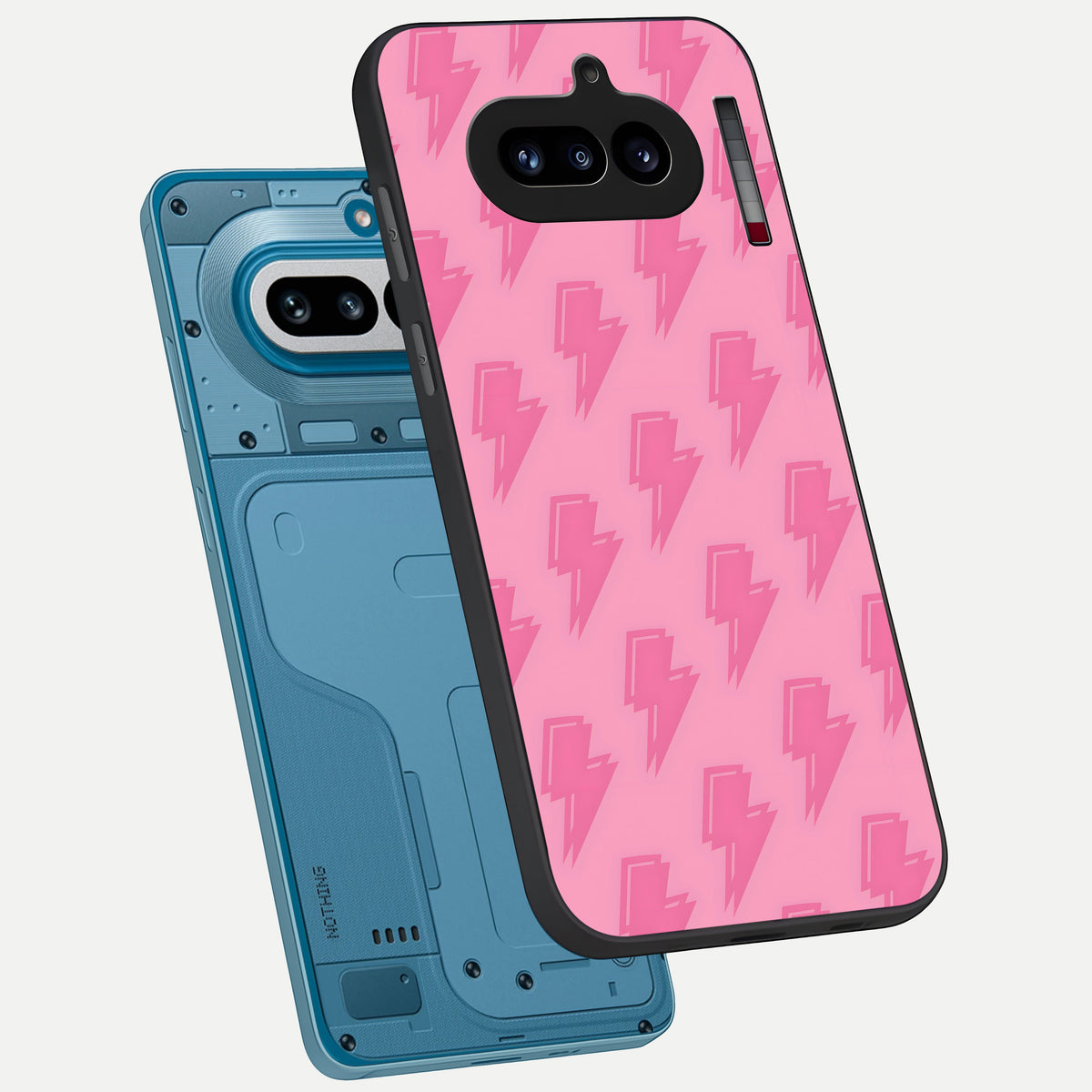  Pinkish Scenery phone case For Nothing Phone 4A showing premium glass back cover with detailed artwork
