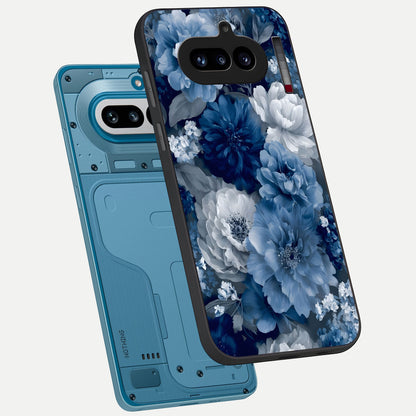  Royal Bloom Garden phone case For Nothing Phone 4A showing premium glass back cover with detailed artwork