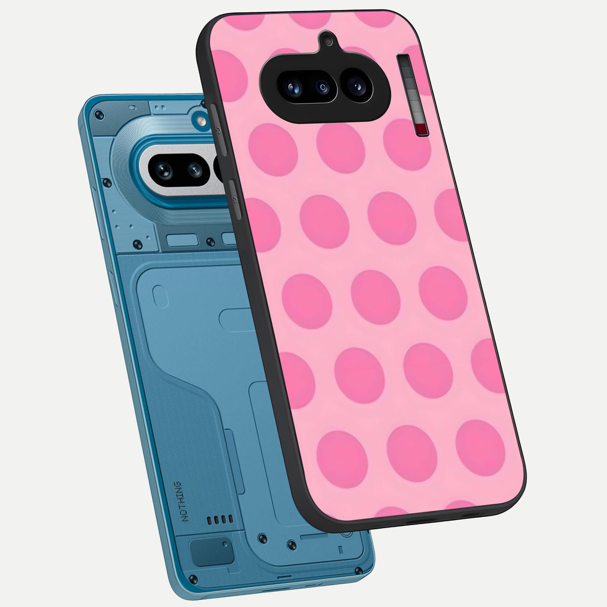  Sweet Dot Dreams phone case For Nothing Phone 4A showing premium glass back cover with detailed artwork