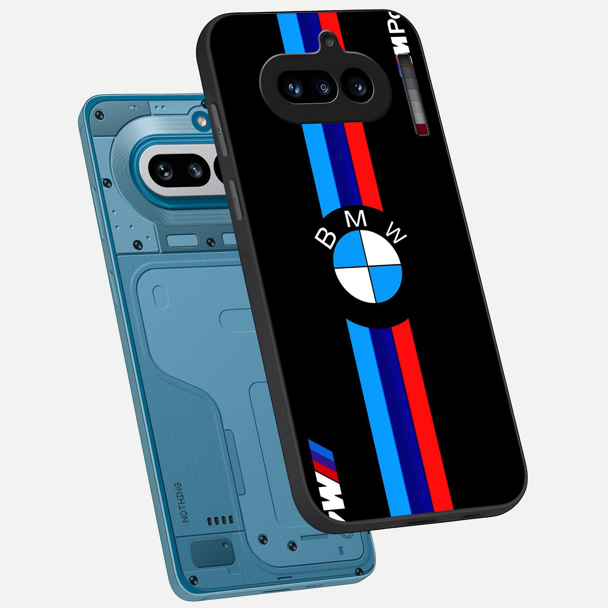  Turbo BMW Beast phone case For Nothing Phone 4A showing premium glass back cover with detailed artwork