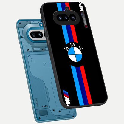  Turbo BMW Beast phone case For Nothing Phone 4A showing premium glass back cover with detailed artwork