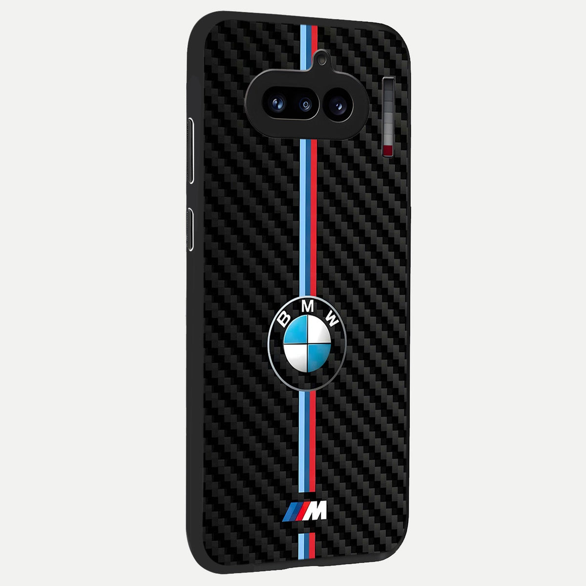  BMW Pattern back cover For Nothing Phone 4A slim fit glass case with vibrant aesthetic design