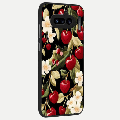  Blooming Spendor Bird back cover For Nothing Phone 4A slim fit glass case with vibrant aesthetic design