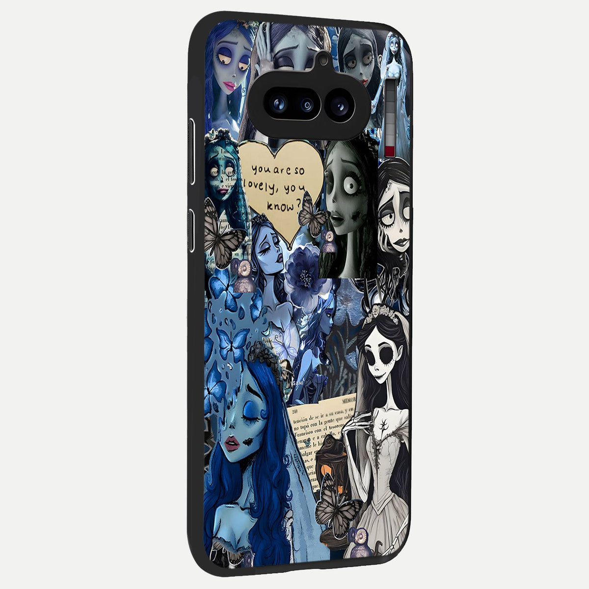  Corpse Bride Posters back cover For Nothing Phone 4A slim fit glass case with vibrant aesthetic design