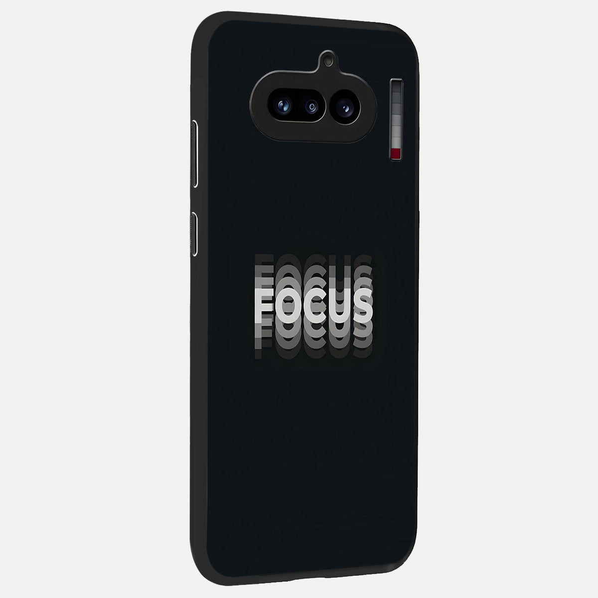  Mono Focus Vision back cover For Nothing Phone 4A slim fit glass case with vibrant aesthetic design