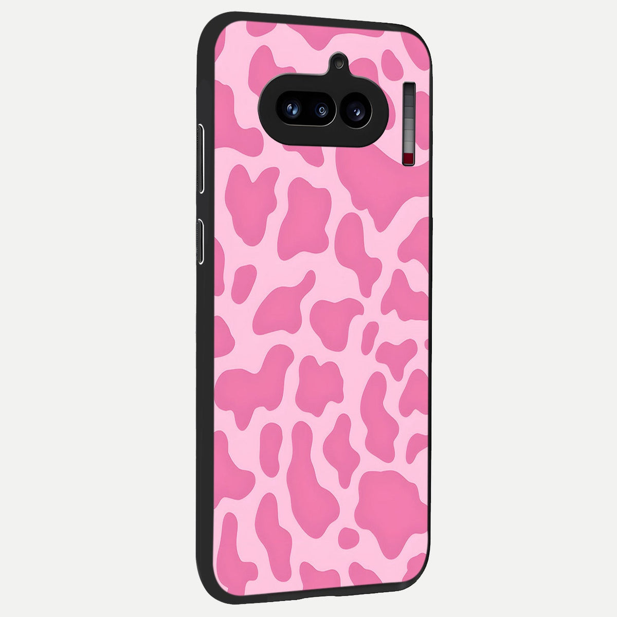  Pink Flowers in Water back cover For Nothing Phone 4A slim fit glass case with vibrant aesthetic design