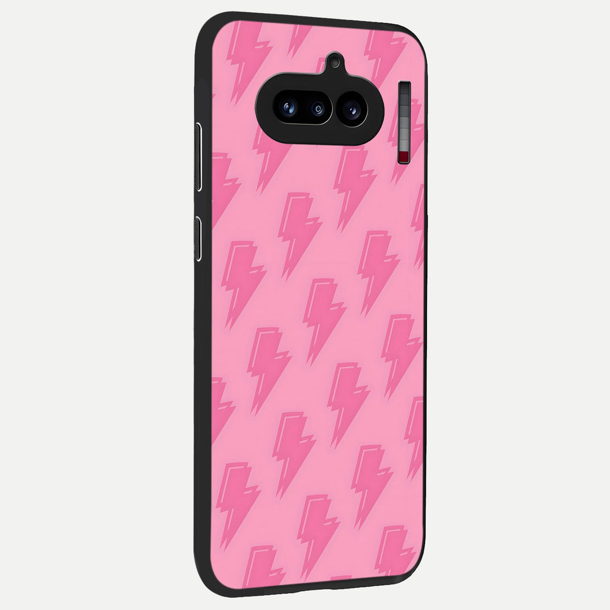 Pinkish Scenery back cover For Nothing Phone 4A slim fit glass case with vibrant aesthetic design