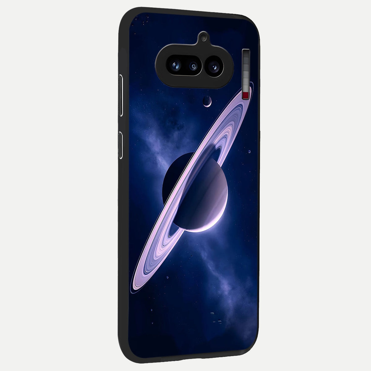  Saturn Ring Mystique back cover For Nothing Phone 4A slim fit glass case with vibrant aesthetic design